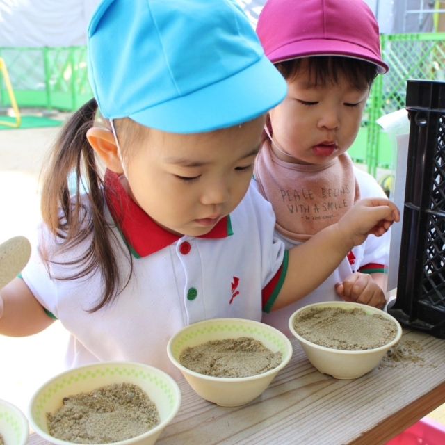 【つぼみ組】
清々しい秋晴れの日が増え、お出かけ日和♪
大きな園庭は子どもたちが大好きな場所です！
最近はお皿を使ったおままごとがブームの様子……。
美味しいご飯が沢山出来ていましたよ！

園に帰ると芸術の秋らしくクレパスでお絵描き！
筆圧が強くなり、大きくて素敵な作品が生まれています✨ 

日々の寒暖差にも負けず、
元気いっぱい秋を満喫しましょうね🍁

#たんすい幼稚園
 #たんすいようちえん
 #幼稚園
 #保育園
 #たんすい保育園
 #たんすい和白保育園
 #たんすいfamilia保育園
 #tansui
 #tansuiyouchien
 #福岡市博多区
 #fukuoka
 #kindergarten
 #たんすいケアルーム
 #病児病後児保育
 #児童支援発達事業所
 #たんすいWAYルーム
 #砂遊び
 #外遊び
 #ままごと
 #お絵描き